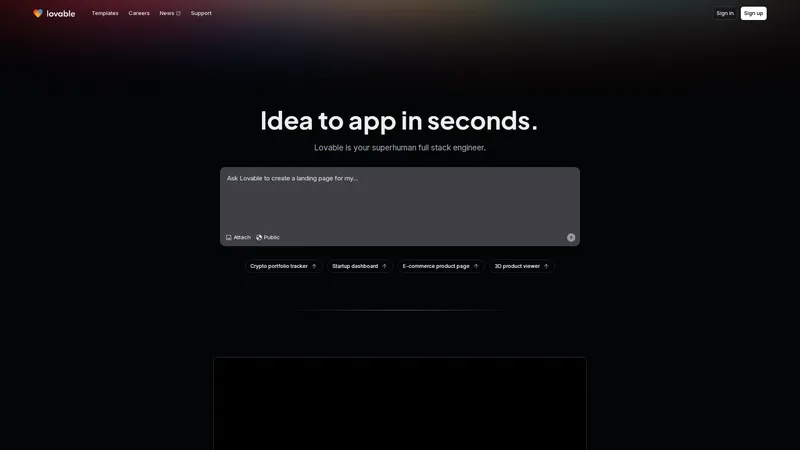 Lovable - Idea to app in seconds.