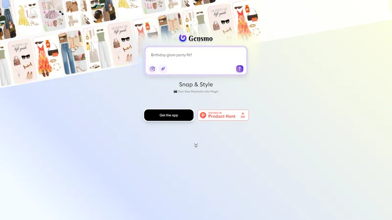 Gensmo - Turn Your Moments into Magic with AI