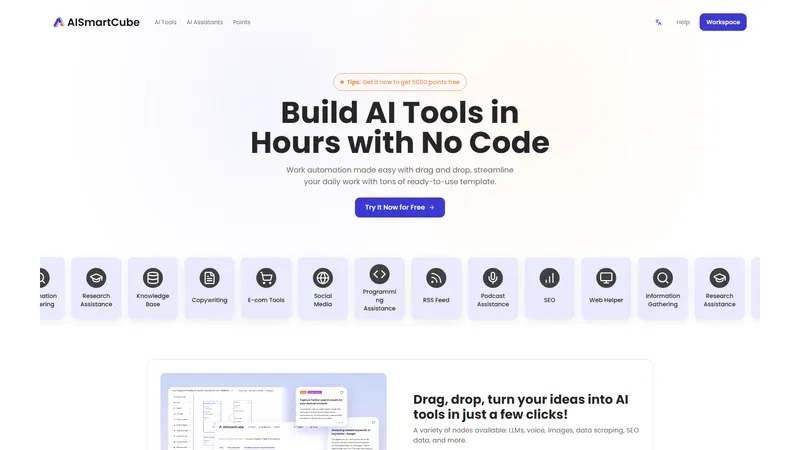 AISmartCube | Low Code AI Tools