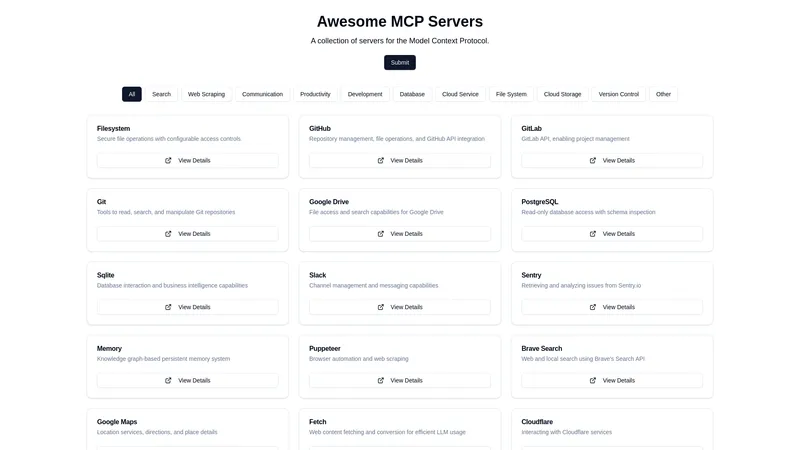 Awesome MCP Servers - Ottimizza il tuo flusso di lavoro con MCP