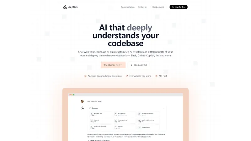 Depth AI | AI that deeply understands your codebase