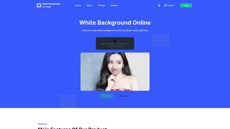 White Background Online