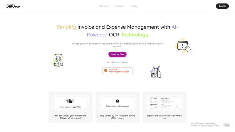 Billover | Automate Invoices, Receipts & Document Management