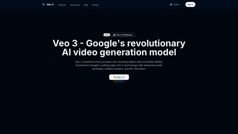 Veo 3 - نموذج Veo 3 من جوجل: ثورة في إنشاء الفيديو بالذكاء الاصطناعي