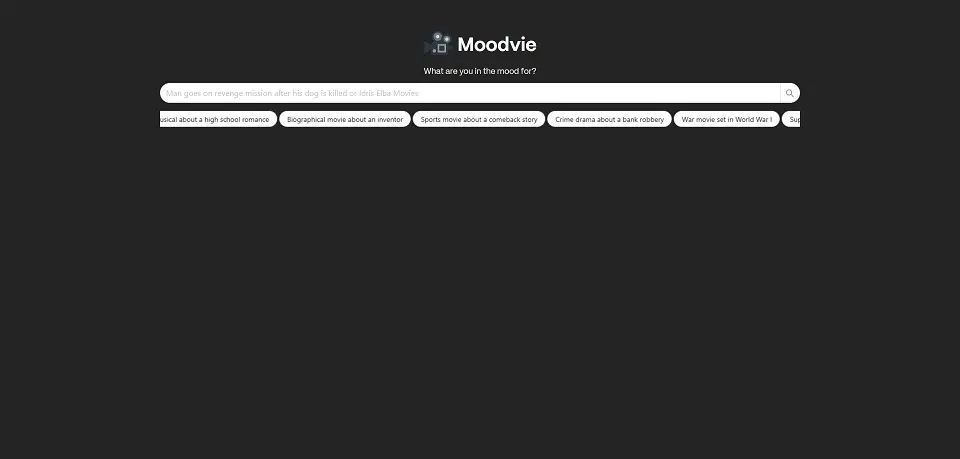 Moodvie - Smart movie recommendations through semantic search