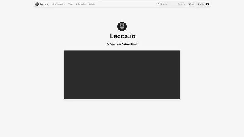 Lecca.io - No-Code KI-Agenten und Automatisierungsplattform