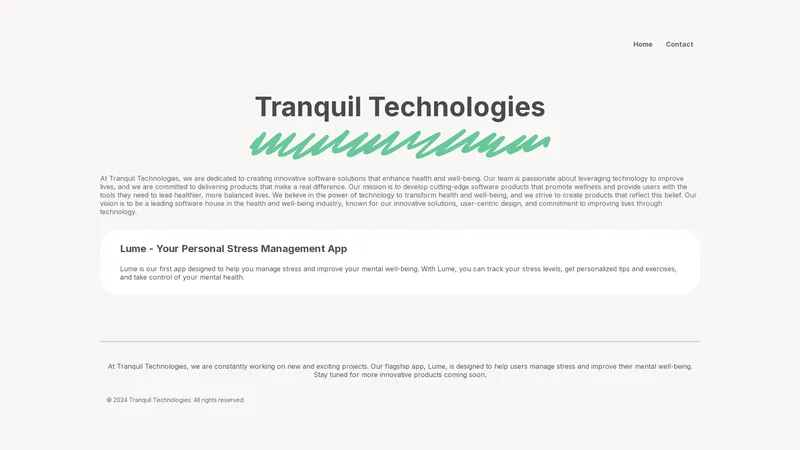 Tranquil Technologies