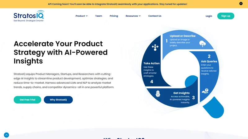 StratosIQ - AI-Powered Market Research & Product Development Assistant