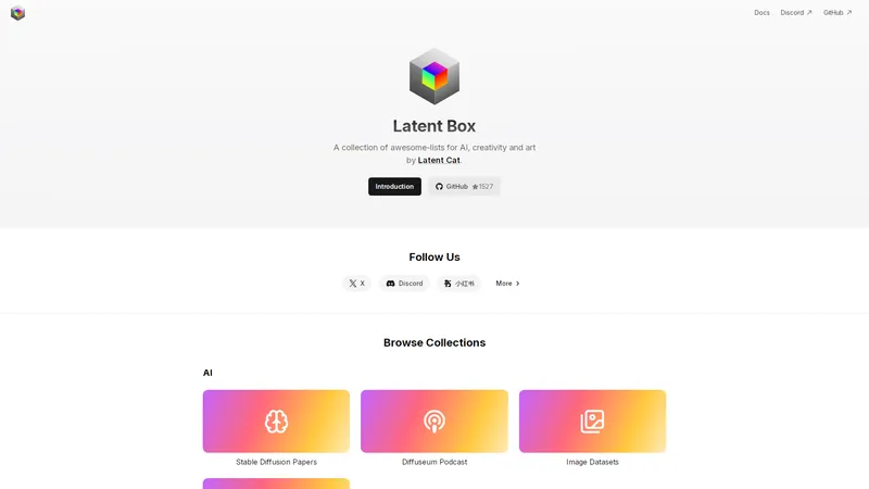 Latent Box - AI與創意的精選資源庫