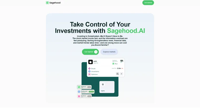 Sagehood AI Powered Stock Insights - AI-Powered Stock Insights for Smarter Investing