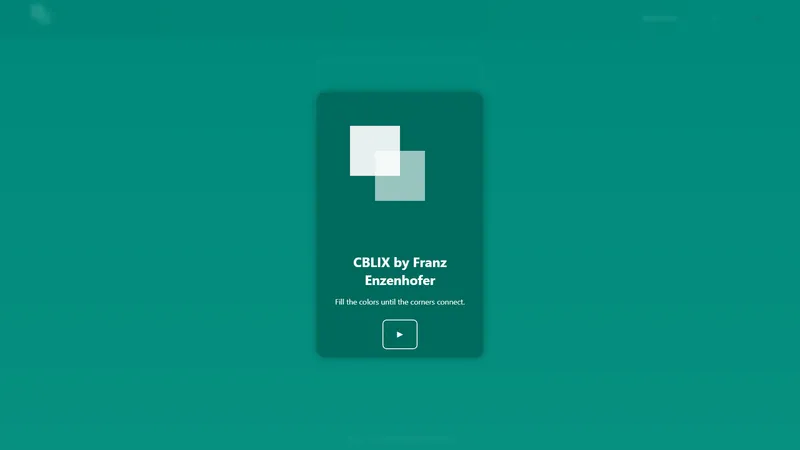 CBLIX - The Game - Codedirected by Franz Enzenhofer | Puzzle Game to Connect Colors