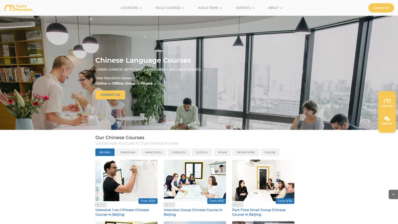 That's Mandarin - Learn Chinese Online or In-Person with Expert Teachers