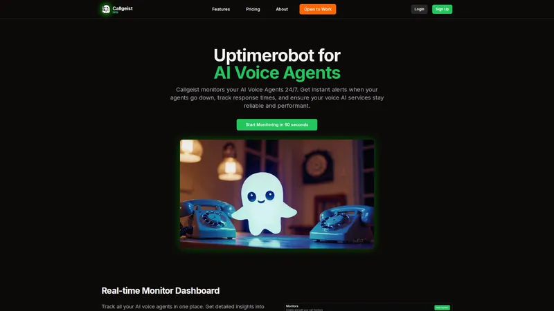 Callgeist - Uptimerobot for AI Voice Agents