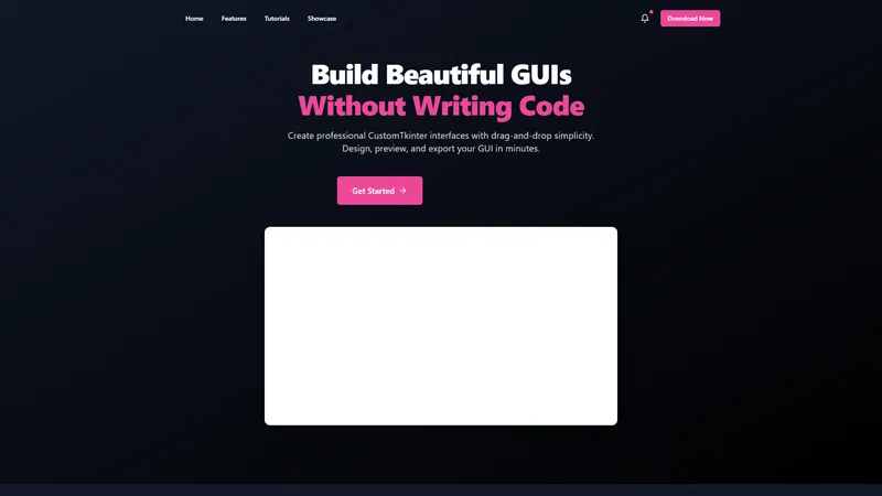 Buildfy - Build Beautiful GUIs Without Writing Code