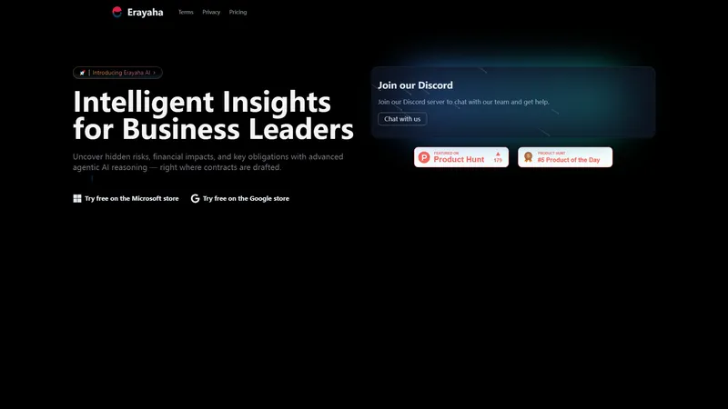 Erayaha AI - Intelligent Insights for Business Leaders