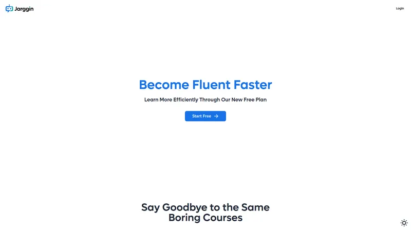 Jarggin - Learn Languages Faster with AI-Powered Personalization