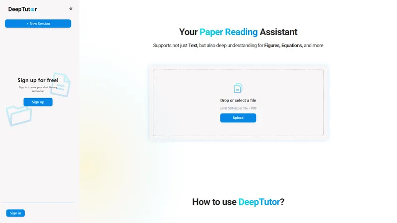 DeepTutor - Asistente de lectura inteligente para tus documentos