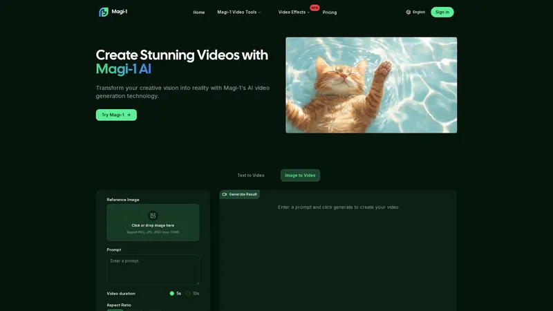 Magi-1 - Transforme texto e imagens em vídeos com IA
