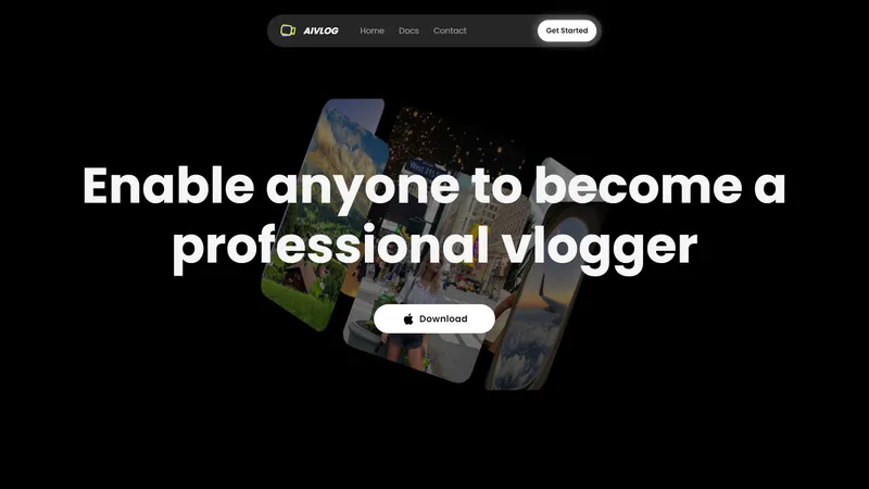 AIVLOG - สร้างวิดีโอสวยงามได้อย่างง่ายดายด้วย AI